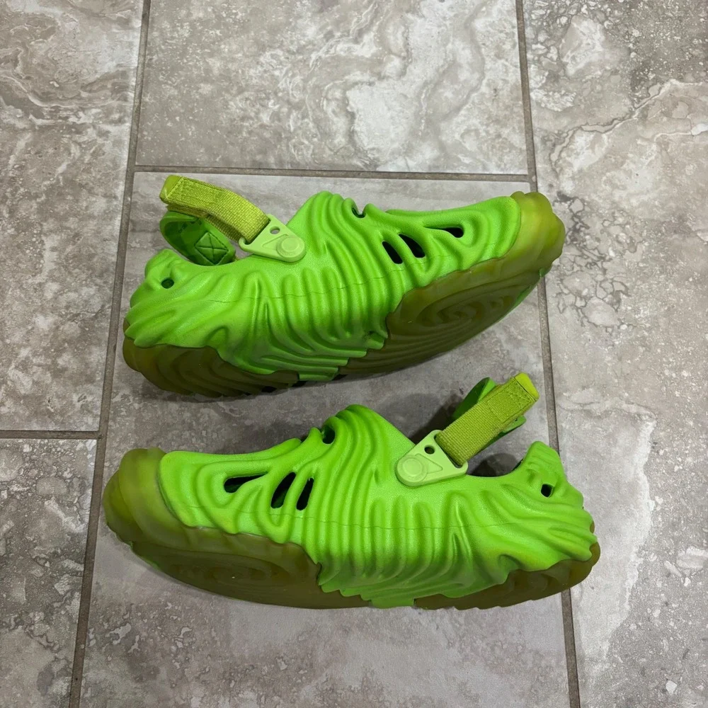 Crocs Pollex Clog Salehe Bembury Crocodile Green Mens 6 Womens 8 207393-3OT